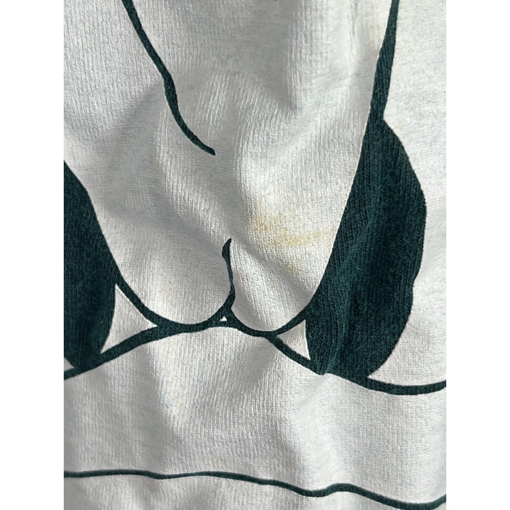 as is-small stain- vtg disney resort tank top donald duck green  mens M - Picture 7 of 10